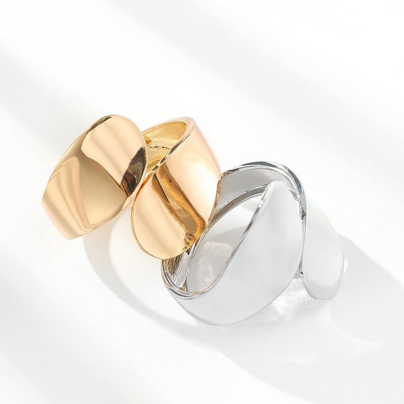 Women Statement Alloy Cuff Opening Rough Bangles Fashion Jewelry Party Wedding