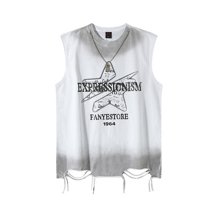 Necklace decoration star vest