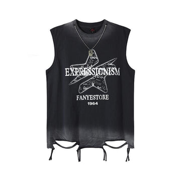 Necklace decoration star vest