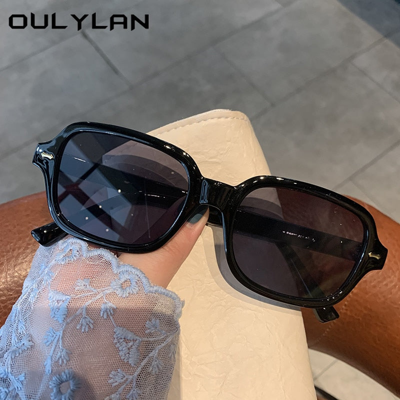 Sunglasses Women Men Luxury Brand Designer  Vintage Sunglass Female Male Black Yellow Sun Glasses UV400