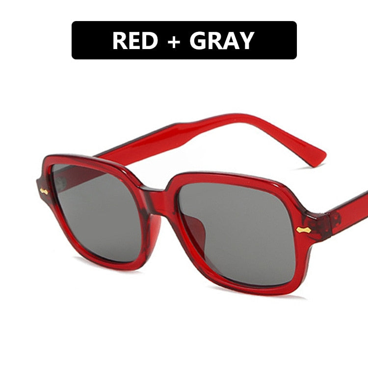 Sunglasses Women Men Luxury Brand Designer  Vintage Sunglass Female Male Black Yellow Sun Glasses UV400
