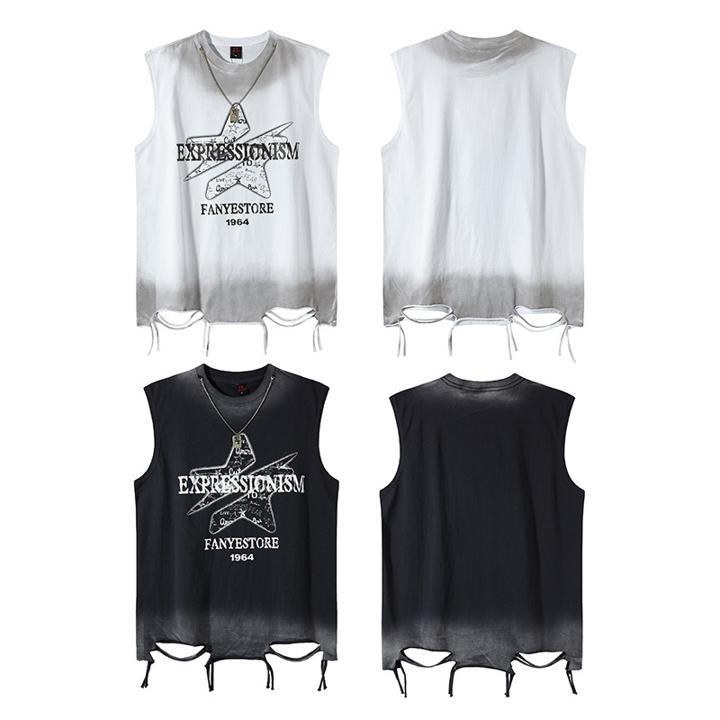 Necklace decoration star vest