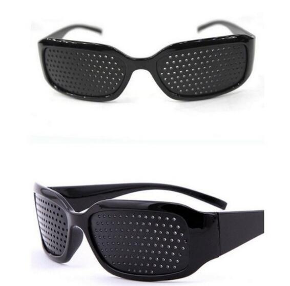 Cycling Eyewear Pin Hole Sunglass Eye Training Glass Pinhole Glasses Camping Unisex Eyeglasses Exercise Outdoor Improve Eyesight