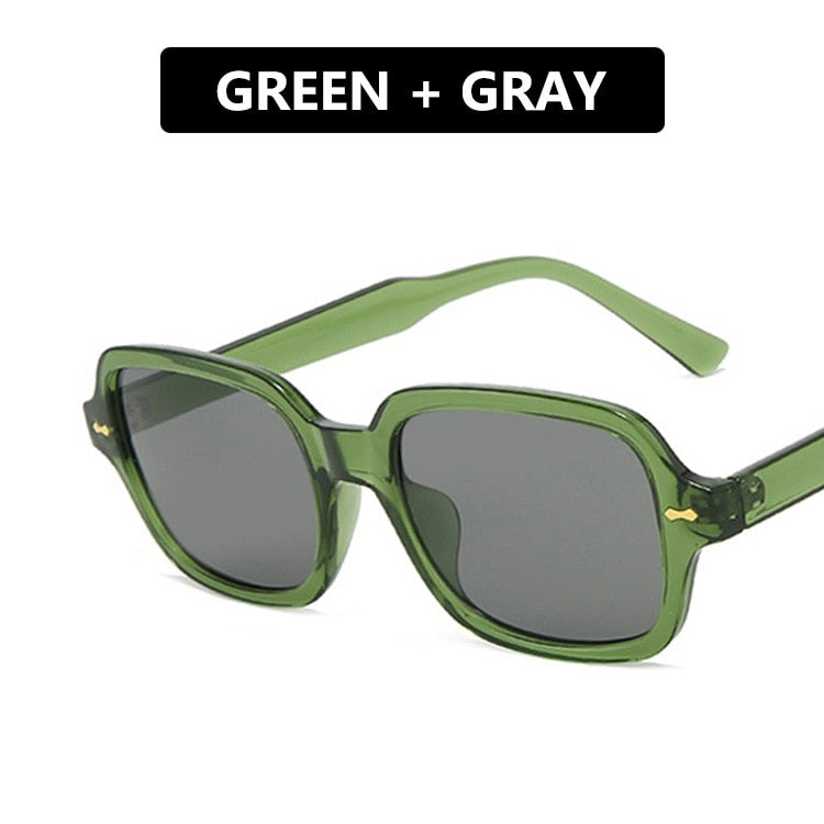 Sunglasses Women Men Luxury Brand Designer  Vintage Sunglass Female Male Black Yellow Sun Glasses UV400