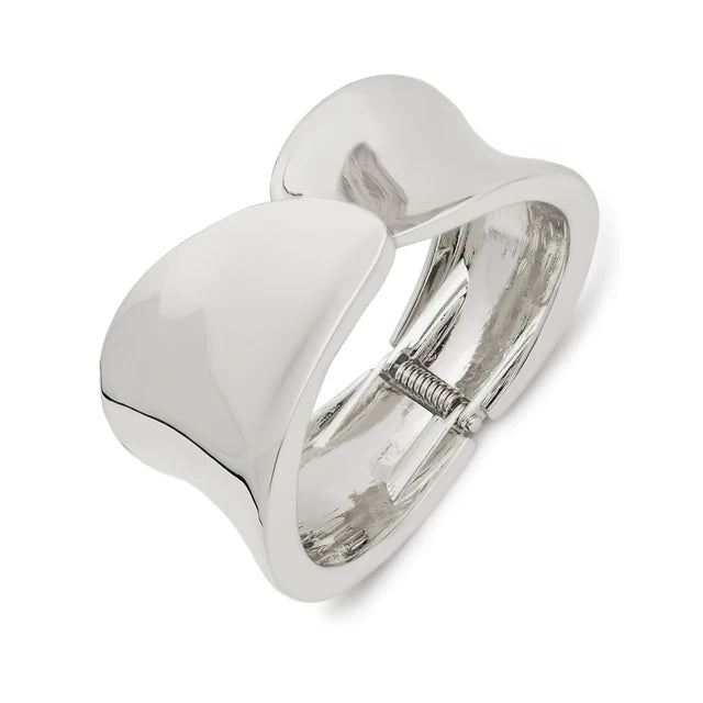 Women Statement Alloy Cuff Opening Rough Bangles Fashion Jewelry Party Wedding