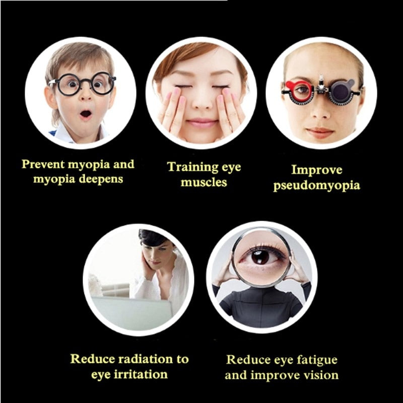 Cycling Eyewear Pin Hole Sunglass Eye Training Glass Pinhole Glasses Camping Unisex Eyeglasses Exercise Outdoor Improve Eyesight