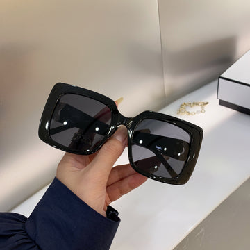 New Oversized Square Sunglass Fashion Trendy Colorful Men Women Eyewear Vintage Luxury Brand Designer UV400 Glasses Shades