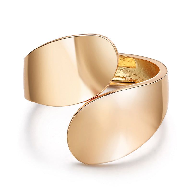 Women Statement Alloy Cuff Opening Rough Bangles Fashion Jewelry Party Wedding
